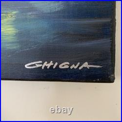 Original Painting Abstract Cityscape Confetti City 36x48 on Canvas Modern Art