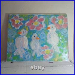 Original Painting Acrylic On Canvas 11x14 Untitled IHF