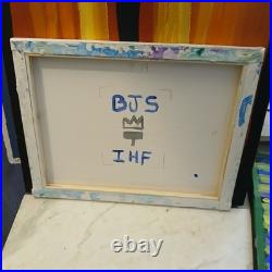 Original Painting Acrylic On Canvas 11x14 Untitled IHF