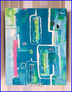 Original Painting Acrylic on Canvas 30 inches x 24 inches Signed Original Painting Acrylic on Canvas 30 inches x 24 inches Signed