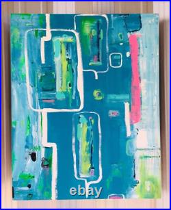 Original Painting Acrylic on Canvas 30 inches x 24 inches Signed