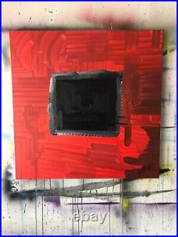 Original Painting On Canvas- -Skyline- -Contemporary. Brand New