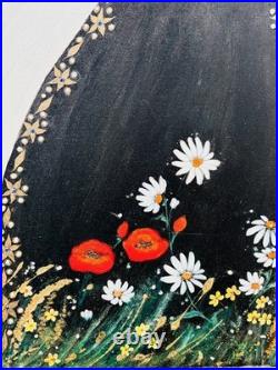 Original Painting Romanian Girl36/48 Inch Signed by Artist