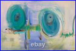 Original Painting on Canvas 36 x 24 Signed Acrylic