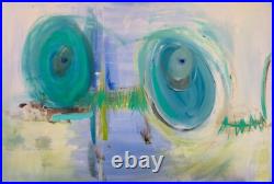 Original Painting on Canvas 36 x 24 Signed Acrylic