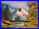 Original-Painting-on-Canvas-Wall-Art-Landscape-Mountain-Beauty-Stream-River-01-iya