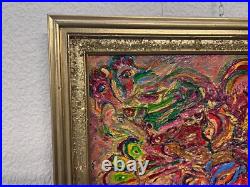 Original Painting on Canvas in a Fantasy Abstract Style by Serg Graff LOOP COA