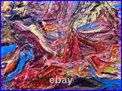 Original Painting on Canvas in a Fantasy Abstract Style by Serg Graff LOOP COA