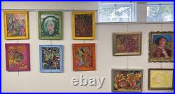 Original Painting on Canvas in a Fantasy Abstract Style by Serg Graff LOOP COA