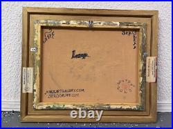 Original Painting on Canvas in a Fantasy Abstract Style by Serg Graff LOOP COA