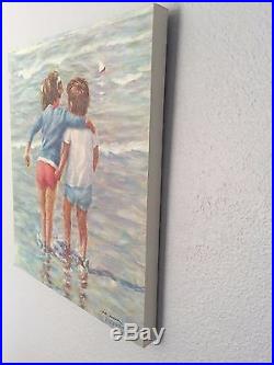 Original Painting on canvas Signed by Ivan Anderson Titled Big Sister