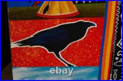 Original Raven Redfox Painting 2015 From the Estate of Lisah Runninghorse