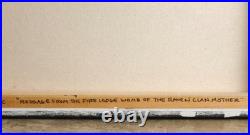 Original Raven Redfox Painting 2015 From the Estate of Lisah Runninghorse