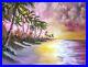 Original-Signed-Oil-Painting-Art-Decor-48x36-Gallery-Wrap-Mural-Bob-Ross-Style-01-if