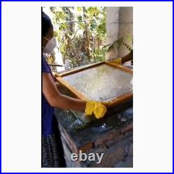 Original Sri Lankan Buddhist Art Jathaka Painting Hand-Painted Acrylic Canvas