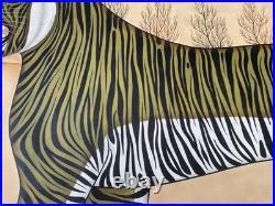 Original Tiger Oil Painting On Canvas 30Inches X 45 Inches Customise Size