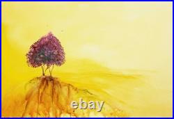 Original Watercolor On Canvas. Together 21 X 30