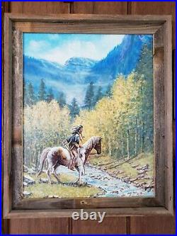 Original Western Acrylic on Canvas