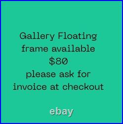 Original Wombat Whimsy Landscape 8x10 Acrylic Canvas Panel Signed Wall Art