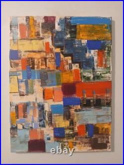 Original abstract acrylic painting on canvas