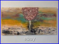 Original abstract acrylic painting on canvas
