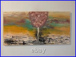 Original abstract acrylic painting on canvas