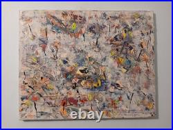 Original abstract acrylic painting on canvas