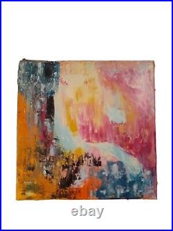 Original abstract acrylic painting on canvas