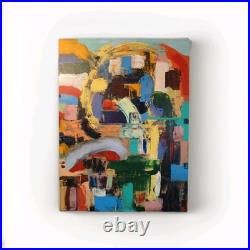 Original abstract acrylic painting on canvas large