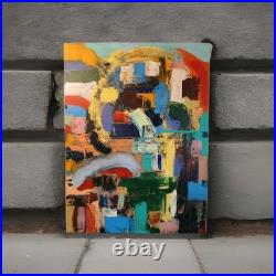 Original abstract acrylic painting on canvas large