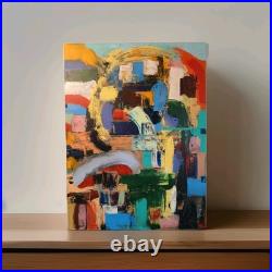Original abstract acrylic painting on canvas large