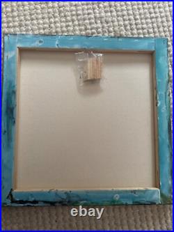 Original abstract acrylic painting on canvas, snoopy art by Lindsay Dubon