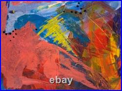 Original abstract art acrylic painting on canvas 16 X 20 Electric Sex Original abstract art acrylic painting on canvas 16 X 20 Electric Sex