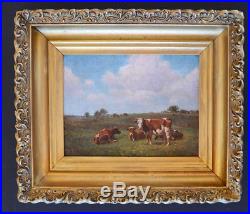 Original oil on canvas painting by George Arthur Hays, A Summer Day