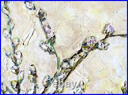 Original oil painting floral bouquet wall art on canvas handmade artwork decor