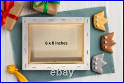 Original oil painting on canvas, poppy flower, unframed, 6 x8, new, realism art