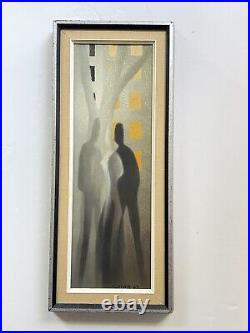 Original oil painting on canvas signed by Georgein, 1963 framed