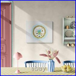 Original oil painting on canvas, surrealist, signed Luca Molnar Art