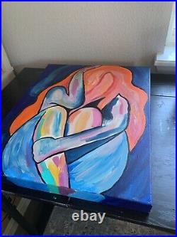 Original paintings on canvas signed, 16x20, Female In Distress