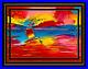 PETER-MAX-Original-PAINTING-on-CANVAS-Stormy-SAILING-Pop-Art-SIGNED-ACRYLIC-OIL-01-fn