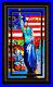 PETER-MAX-Original-signed-PAINTING-on-CANVAS-Full-LIBERTY-HEAD-Flag-with-Heart-01-sws
