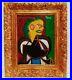 Pablo-Picasso-Antique-Oil-On-Canvas-1937-With-Frame-In-Golden-Leaf-Very-Nice-01-ia