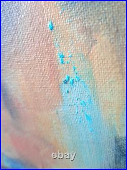 Painting Oil on Canvas, Beautiful Butterfly, Original Contemporary Interior Art