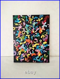 Painting On Canvas Original Art Abstract + direct from Artist Signed 20x16
