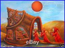 Painting Original Fine Art OIL on canvas by Pronkin 2015 surrealism painting