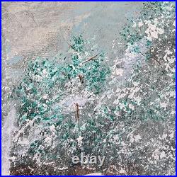 Painting Winter Landscape Farmhouse Barn Original Art Signed Noel Framed 17x21