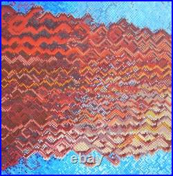 Painting of Red Hair 36 x 36 inches oil on Canvas by Catherine Rose Chiara