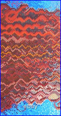 Painting of Red Hair 36 x 36 inches oil on Canvas by Catherine Rose Chiara