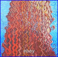 Painting of Red Hair 36 x 36 inches oil on Canvas by Catherine Rose Chiara