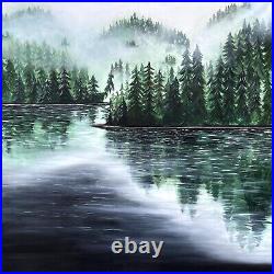 Paintings on canvas original Forest Newfoundland Landscape